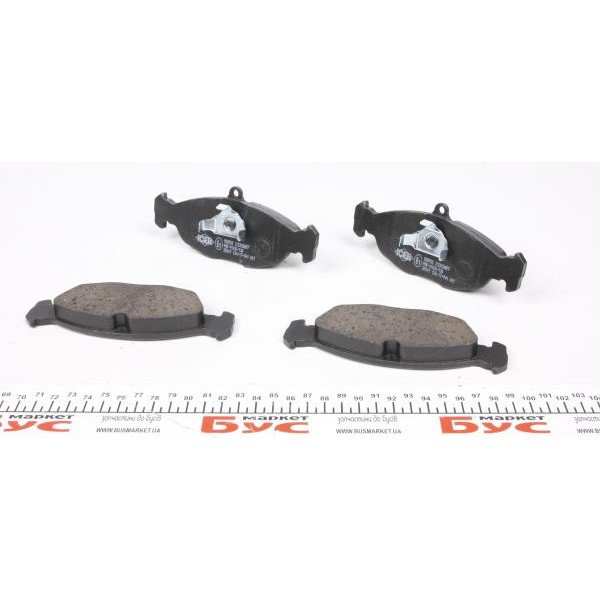 180858 ICER Колодки гальмівні (передні) Opel Combo/Astra F 91-05/Corsa A/B 82-00/Vectra A 88-95/Daewoo Lanos 97