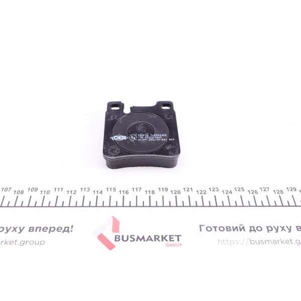 180976 ICER Колодки гальмівні (задні) MB C-class (W202/W203)/E-class (W124/W210)/S-class (W140/W220) 91-07/SLK