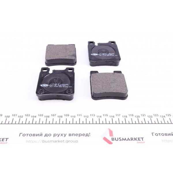 180976 ICER Колодки гальмівні (задні) MB C-class (W202/W203)/E-class (W124/W210)/S-class (W140/W220) 91-07/SLK