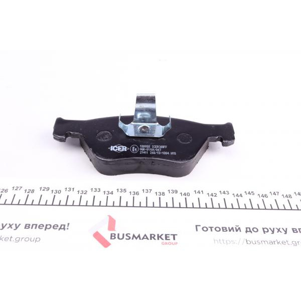 180988 ICER Колодки гальмівні (передні) Opel Omega B 94-00/Vectra A 93-95/Saab 900 93-98