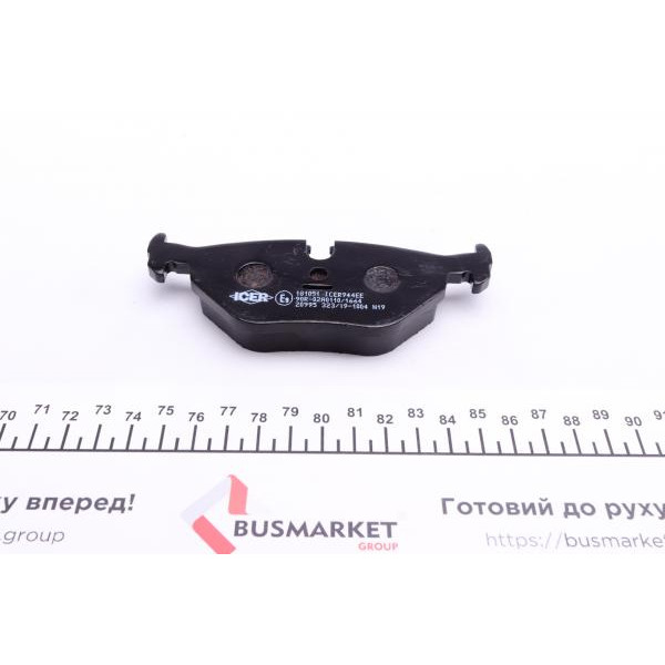 181051 ICER Колодки гальмівні (задні) BMW 3 (E30/E36) 86-99/5 (E34) 87-96/7 (E32) 85-94/Z1 88-91/Z3 (E36) 97-03