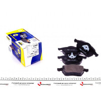 181131 ICER Колодки гальмівні (передні) Audi A3/TT/Skoda Octavia 96-10/VW Golf/Passat B3/B4 91-06 (без датчика)