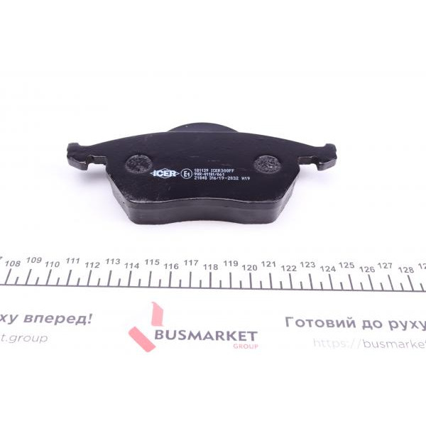181139 ICER Колодки гальмівні (передні) Ford Galaxy 95-15/Seat Alhambra 96-10/VW Sharan 95-10