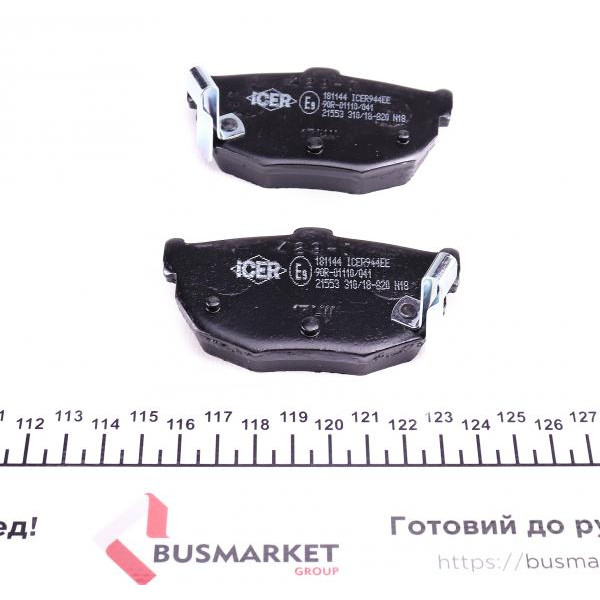 181144 ICER Колодки гальмівні (задні) Hyundai Elantra 00-06/Coupe 96-09/Kia Cerato 04-/Nissan Maxima 88-94
