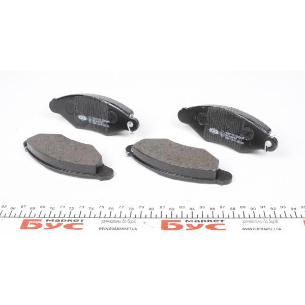 181217702 ICER Колодки гальмівні (передні) Renault Kangoo 97-/Nissan Kubistar 03-