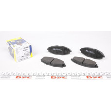 181262 ICER Колодки гальмівні (передні) Daewoo Lanos/Sens/Matiz 97-/Chevrolet Matiz/Spark 05-