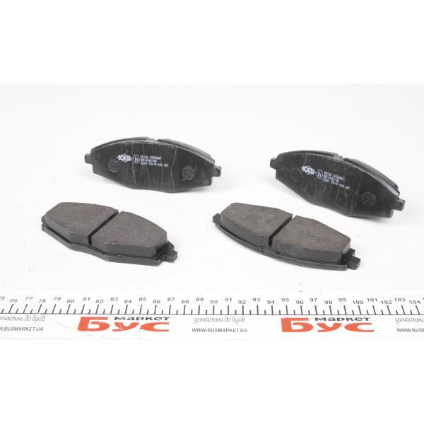 181262 ICER Колодки гальмівні (передні) Daewoo Lanos/Sens/Matiz 97-/Chevrolet Matiz/Spark 05-