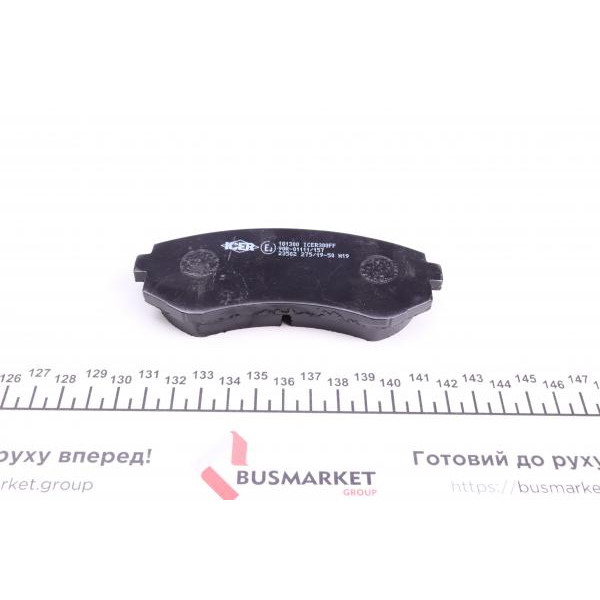 181300 ICER Колодки гальмівні (передні) Nissan Almera 95-00/Sunny 90-