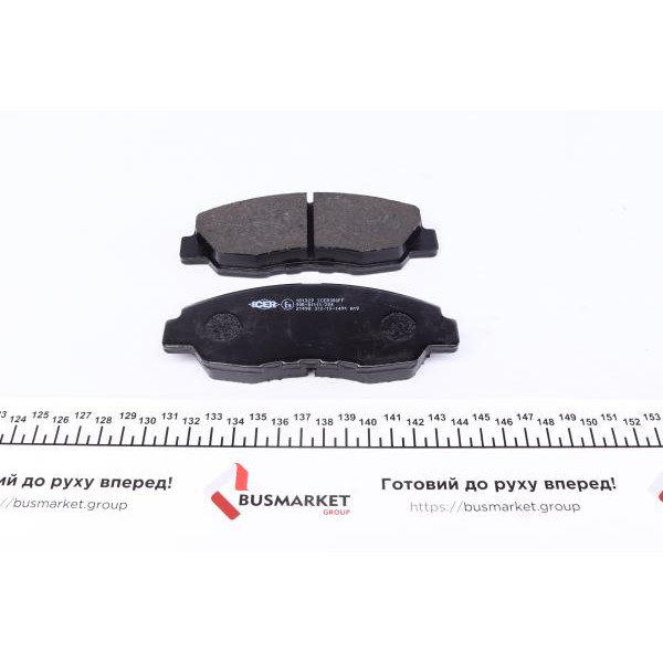 181329 ICER Колодки гальмівні (передні) Honda Civic V/VI 94-01/VIII/IX 05-