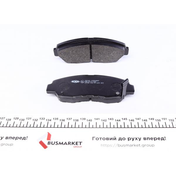 181329 ICER Колодки гальмівні (передні) Honda Civic V/VI 94-01/VIII/IX 05-