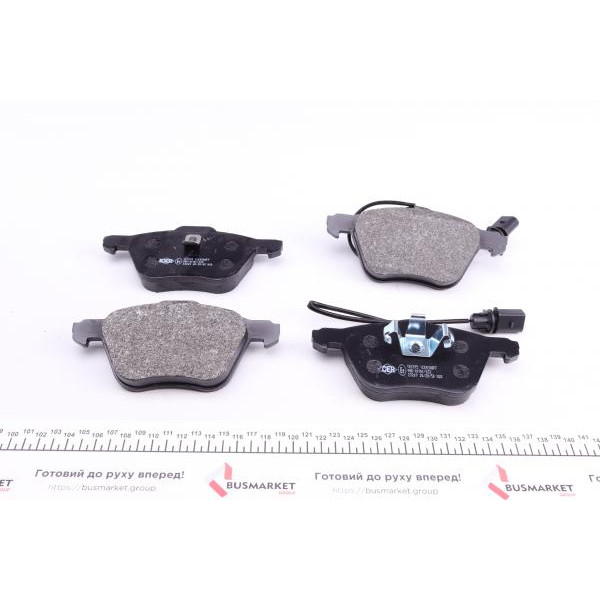 181395 ICER Колодки гальмівні (передні) Ford Galaxy 95-06/Seat Alhambra/VW Sharan 95-10/VW T4 90-03 (+датчики)