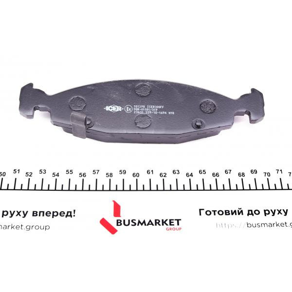 181398 ICER Колодки гальмівні (передні) Jeep Grand Cherokee II 99-05