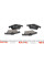 181433 ICER Колодки гальмівні (задні) Ford Connect/Focus 02-13/Renault Laguna/Megane/Espace/Opel Vectra C 02-