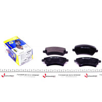 181513 ICER Колодки гальмівні (передні) Toyota Corolla 01-14