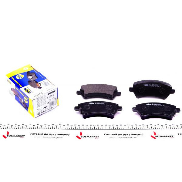 181513 ICER Колодки гальмівні (передні) Toyota Corolla 01-14