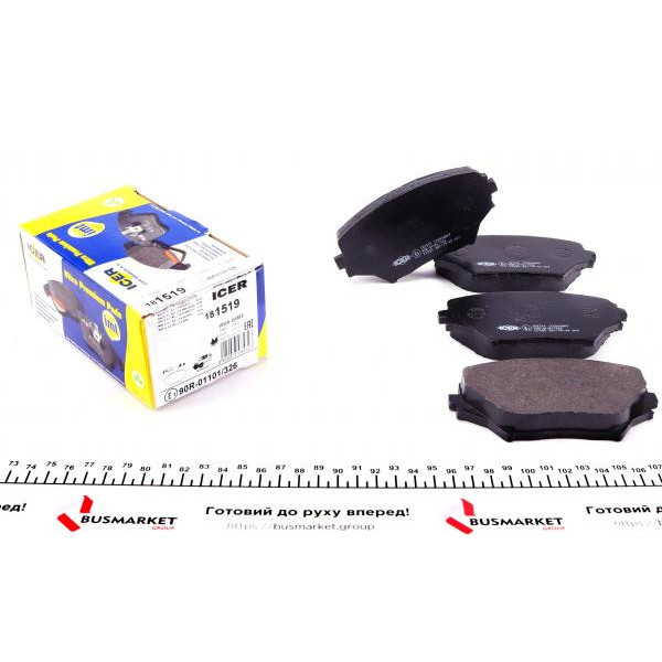 181519 ICER Колодки гальмівні (передні) Toyota Rav 4 II 00-05