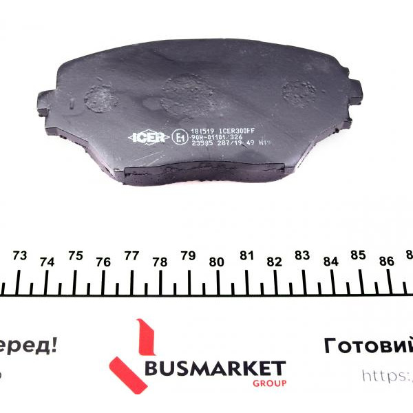 181519 ICER Колодки гальмівні (передні) Toyota Rav 4 II 00-05