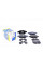 181536400 ICER Колодки гальмівні (передні) Opel Astra H/Vectra C/Zafira B 02-10/Chevrolet Matiz 05-