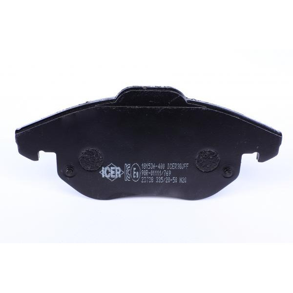 181536400 ICER Колодки гальмівні (передні) Opel Astra H/Vectra C/Zafira B 02-10/Chevrolet Matiz 05-