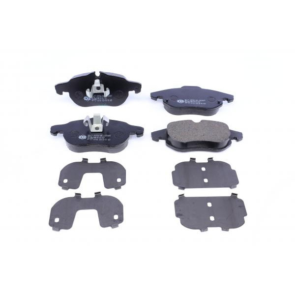 181536400 ICER Колодки гальмівні (передні) Opel Astra H/Vectra C/Zafira B 02-10/Chevrolet Matiz 05-