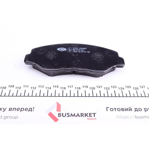 181558 ICER Колодки гальмівні (передні) Honda Accord VII 03-08/CR-V II 01-07/CR-V IV 13-/Civic IX/X 14-