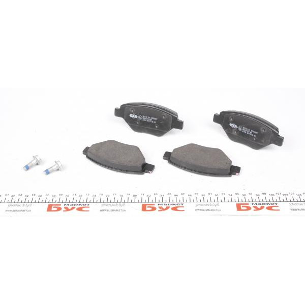 181572701 ICER Колодки гальмівні (передні) Renault Megane II 03-