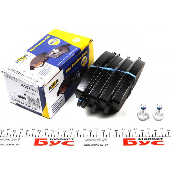 181579701 ICER Колодки гальмівні (передні) Renault Kangoo 01-