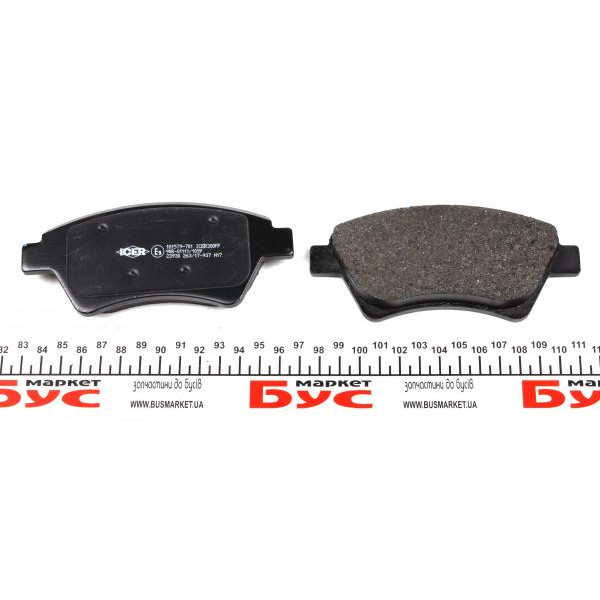 181579701 ICER Колодки гальмівні (передні) Renault Kangoo 01-