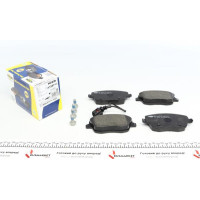 181597701 ICER Колодки гальмівні (передні) Seat Ibiza/VW Polo 01-09/Skoda Fabia 99-14/Roomster 06-15 (+датчик)