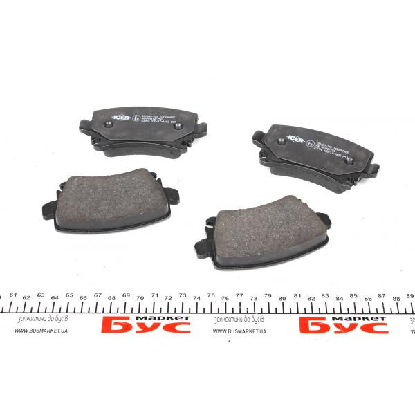 181600703 ICER Колодки гальмівні (задні) Audi A3/A4/A6/VW Caddy/Touran 04-15/Golf/Passat/Skoda Octavia 03-/SuperB