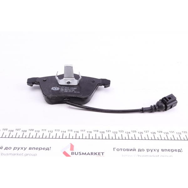 181653 ICER Колодки гальмівні (передні) Audi A3/TT/Skoda SuperB/VW Passat B6/B7/Golf IV-VI 02-15 (+датчик)