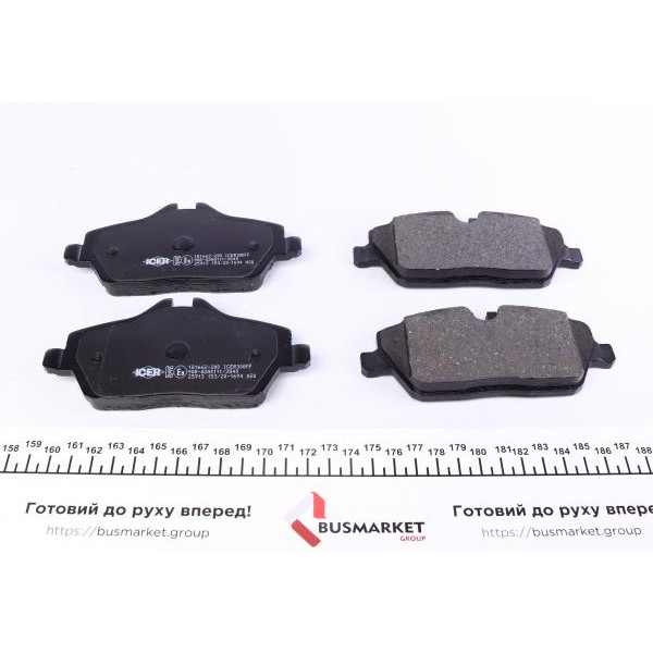 181662200 ICER Колодки гальмівні (передні) BMW i3 (I01) 13-