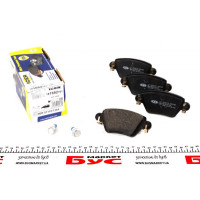181682701 ICER Колодки гальмівні (задні) Renault Kangoo 01-/Nissan Kubistar 03-09