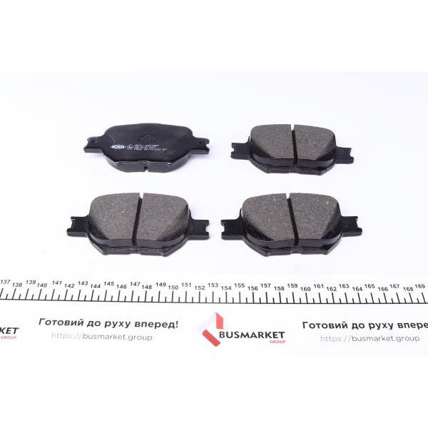 181704 ICER Колодки гальмівні (передні) Toyota Corolla 01-07/Matrix 02-04/Celica 99-05