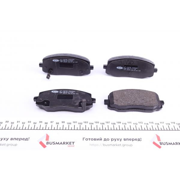 181709 ICER Колодки гальмівні (передні) Hyundai i10 08-17/Kia Picanto 04-