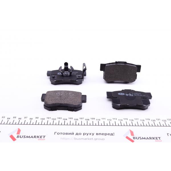 181718 ICER Колодки гальмівні (задні) Honda Accord VIII 08-/CR-V II 01-07/CR-V IV 12-/FR-V 04-