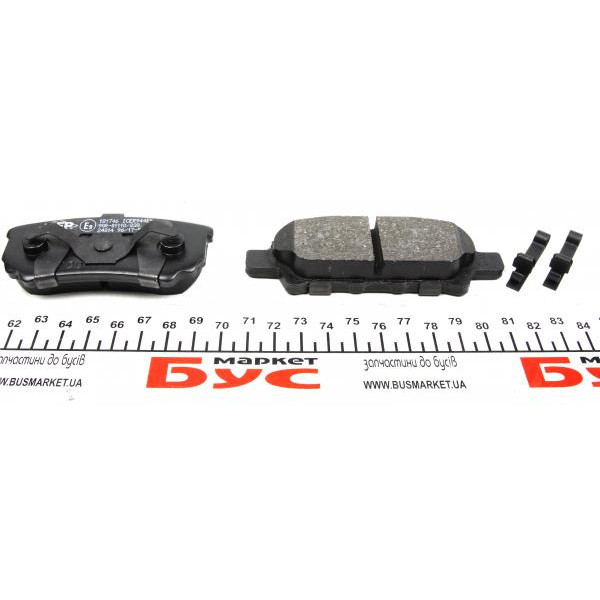 181746 ICER Колодки гальмівні (задні) Mitsubishi Outlander/Lancer 03-/Jeep Compass/Patriot/Dodge Avenger 06-