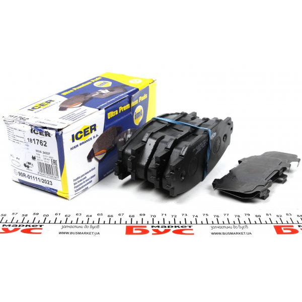 181762 ICER Колодки гальмівні (передні) Toyota Auris 10-18/Prius 08-/Rav4 III/IV 06-