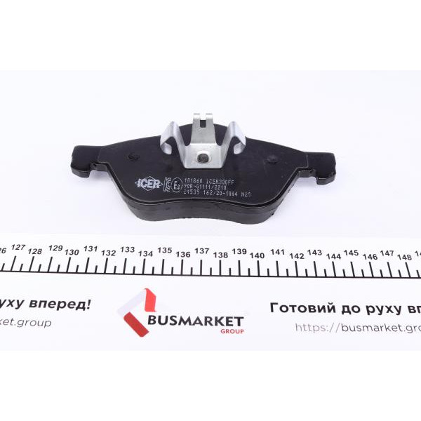 181860 ICER Колодки гальмівні (передні) Renault Laguna III/Clio III 06-15/Megane II/Scenic II 02-