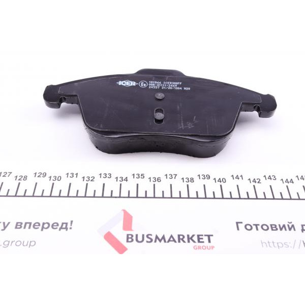 181866 ICER Колодки гальмівні (передні) Citroen C4 09-/C4 Grand Picasso 06-13/Peugeot 3008 11-16/5008 09-17