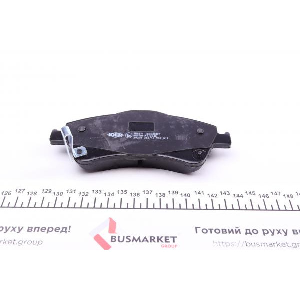 181871 ICER Колодки гальмівні (передні) Toyota Avensis/Verso 08-18/Corolla/Auris 06-15