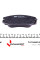 181914 ICER Колодки тормозные (передние) Opel Insignia A 08-17/Chevrolet Malibu 12-/Bentley Flying Spur 13-