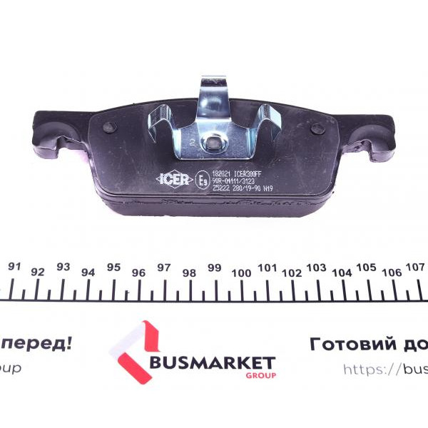 182021 ICER Колодки гальмівні (передні) Peugeot 508 I 10-18 (+датчик)
