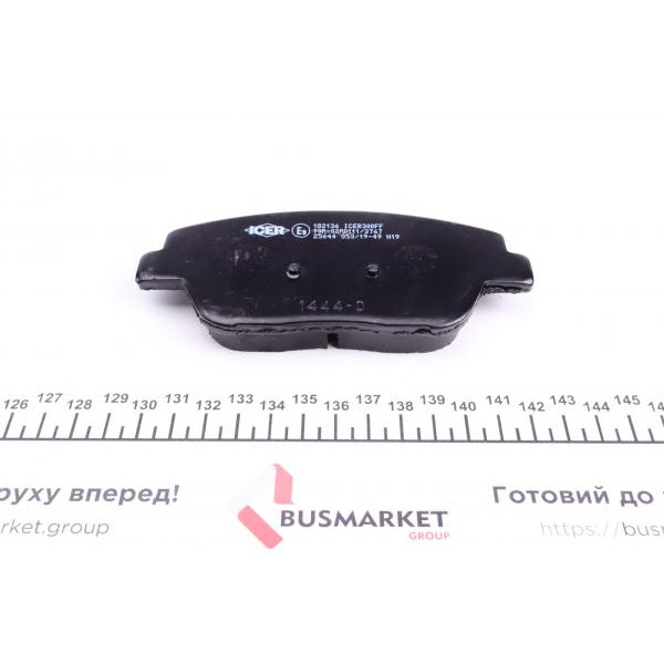 182136 ICER Колодки гальмівні (передні) Hyundai Sonata VI 11-14//Kia Optima 10-