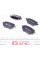 182152 ICER Колодки гальмівні (задні) Audi Q3/Skoda Octavia/Seat Leon/VW Golf/Sharan 12-/Passat B8/Caddy IV 14-