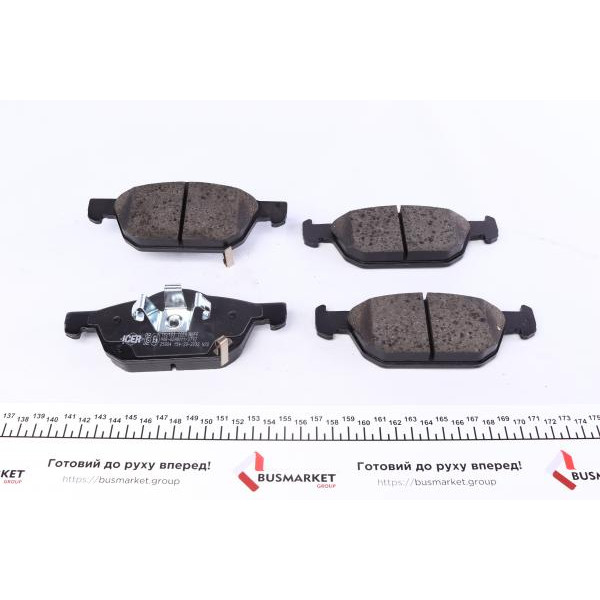 182183 ICER Колодки гальмівні (передні) Honda Civic IX 11-/Civic X 15-