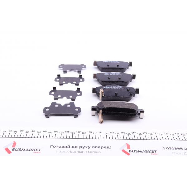 182188 ICER Колодки гальмівні (задні) Nissan Leaf 17-/Qashqai/X-trail 13-/Renault Kadjar 15-/Koleos 16-