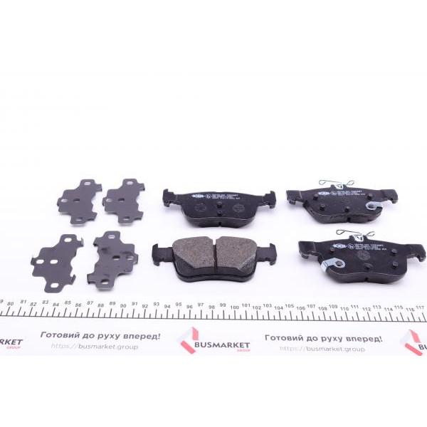 182198203 ICER Колодки гальмівні (задні) Ford Focus 18-/Galaxy/Mondeo/S-Max 14-/Kuga 12-/Ford USA Edge/Fusion 06-