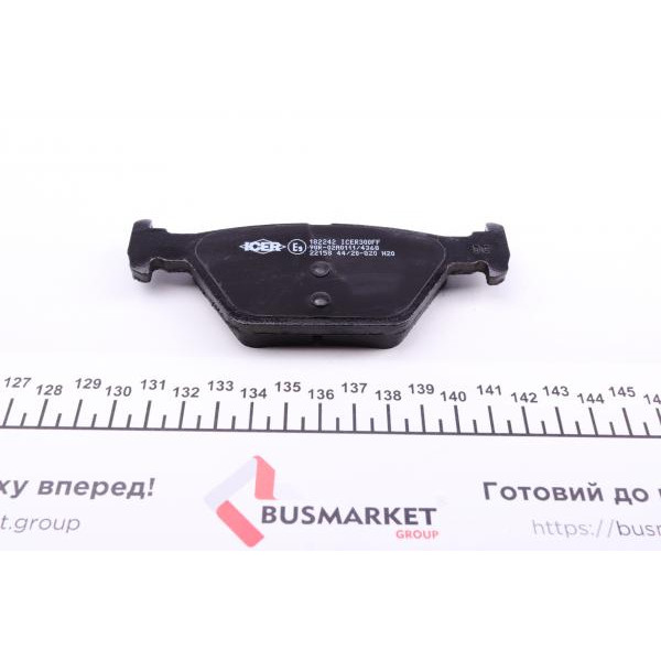 182242 ICER Колодки гальмівні (задні) Subaru Impreza 16-/Outback 15-/Legacy 09-14/Forester 18-
