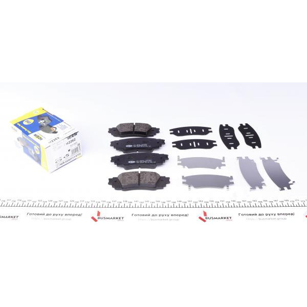 182262 ICER Колодки гальмівні (задні) Toyota Camry 17-/Rav4/Lexus ES/UX 18-/RX 15-